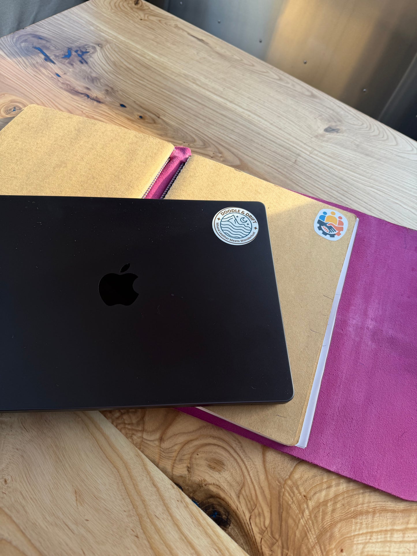 Golden Gate Wrap Journal Cover - Letter Size